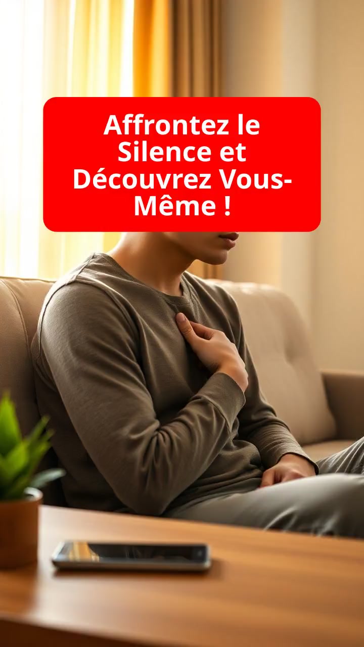Affrontez le Silence et Découvrez Vous-Même !