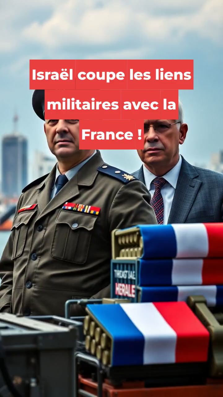 Israël coupe les liens militaires avec la France !