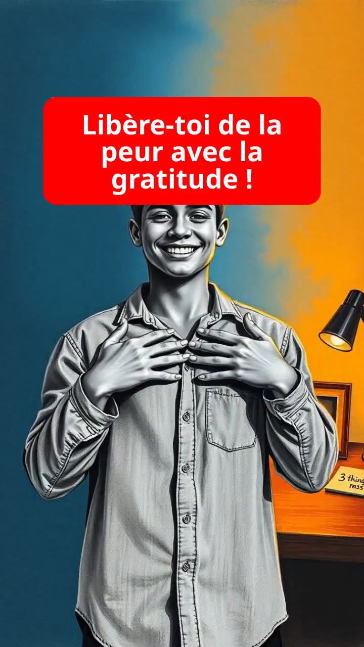 Libère-toi de la peur avec la gratitude !