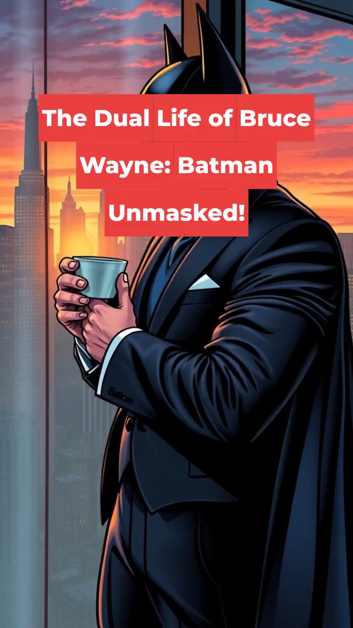 The Dual Life of Bruce Wayne: Batman Unmasked!
