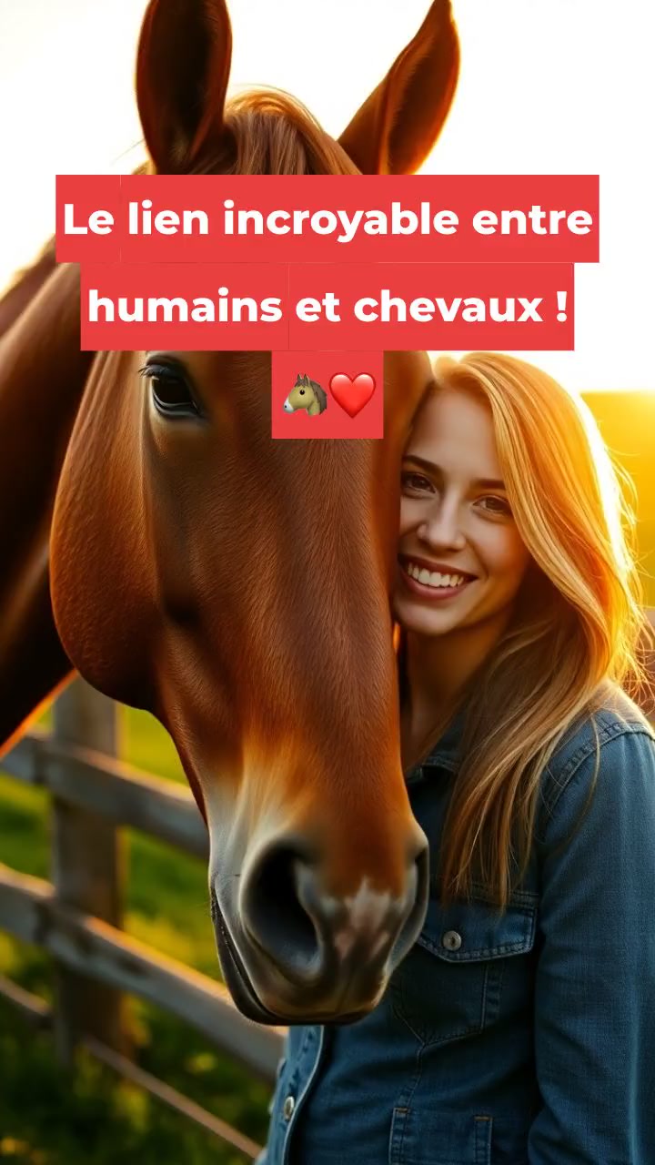 Le lien incroyable entre humains et chevaux ! 🐴❤️