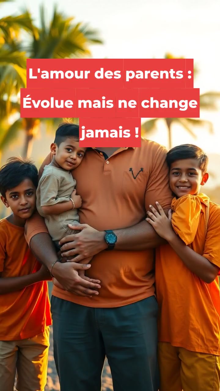 L'amour des parents : Évolue mais ne change jamais !