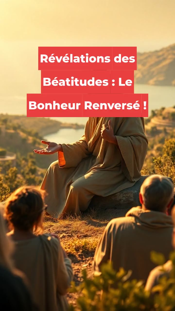 Révélations des Béatitudes : Le Bonheur Renversé !