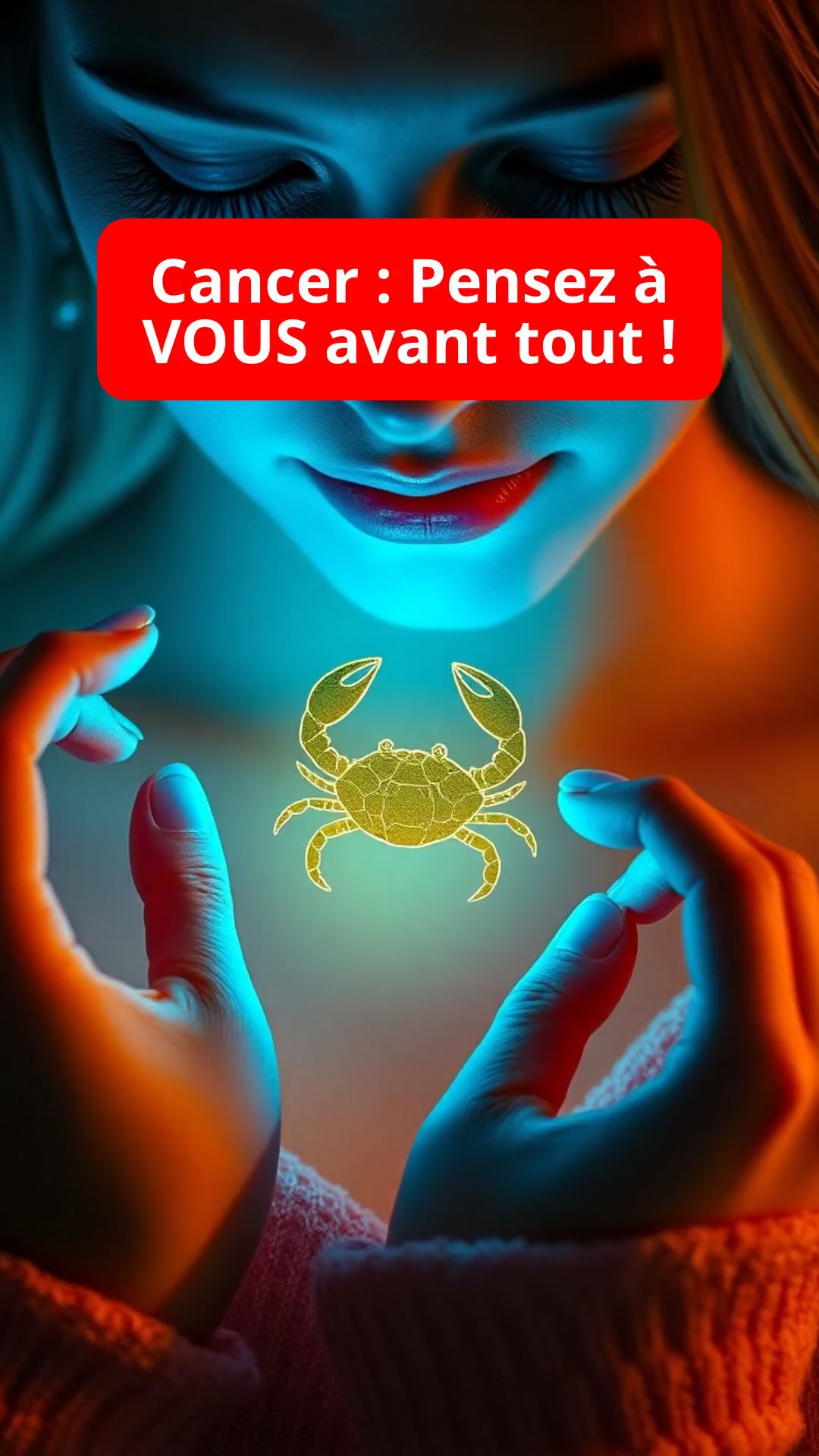 Cancer : Pensez à VOUS avant tout !