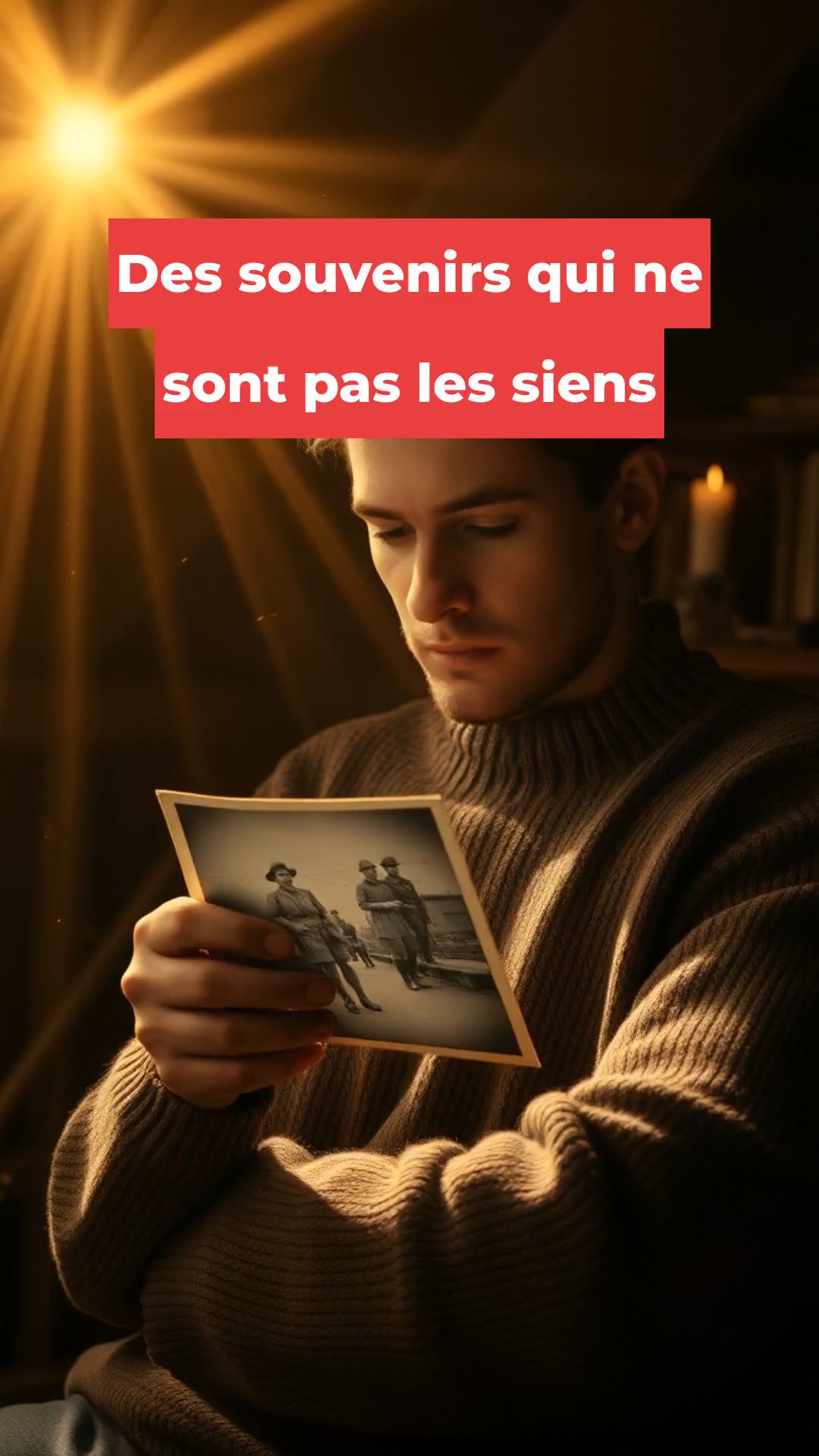 Des souvenirs qui ne sont pas les siens