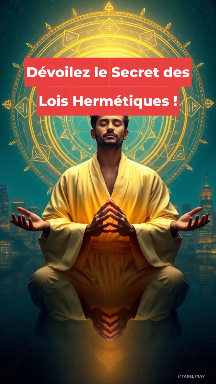 Dévoilez le Secret des Lois Hermétiques !