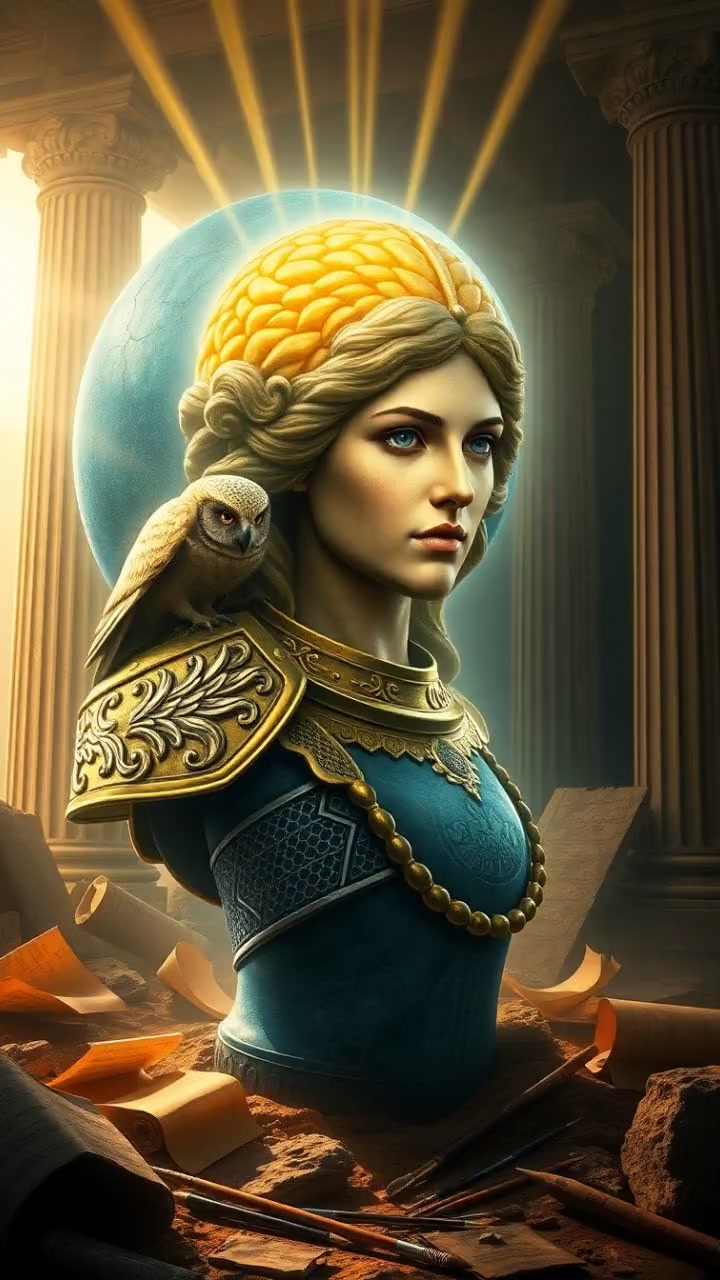 Découvrez Minerve : La déesse de la sagesse !