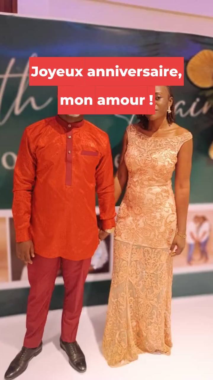 Joyeux anniversaire, mon amour !