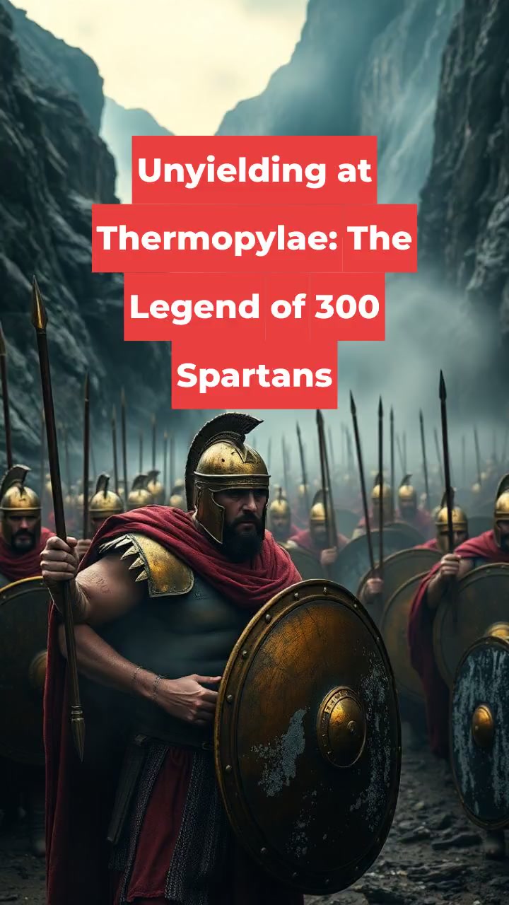 Unyielding at Thermopylae: The Legend of 300 Spartans