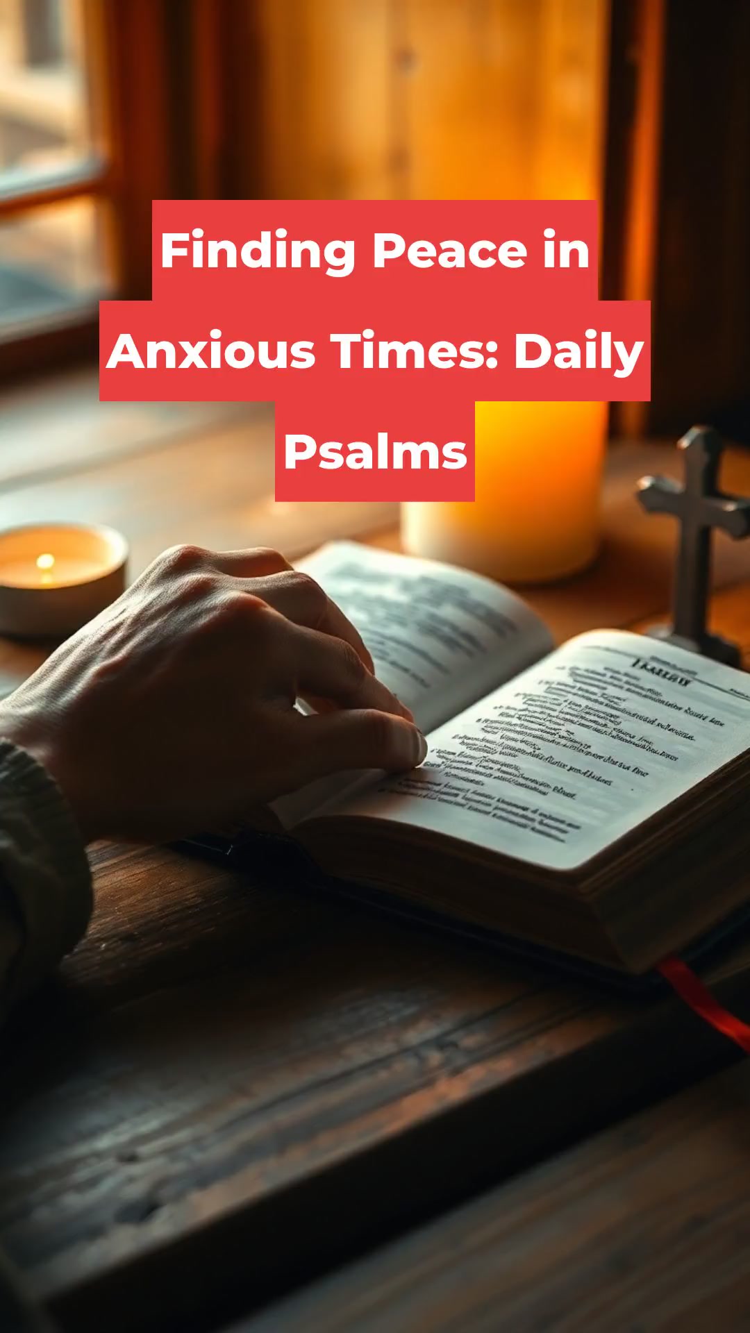 Finding Peace in Anxious Times: Daily Psalms