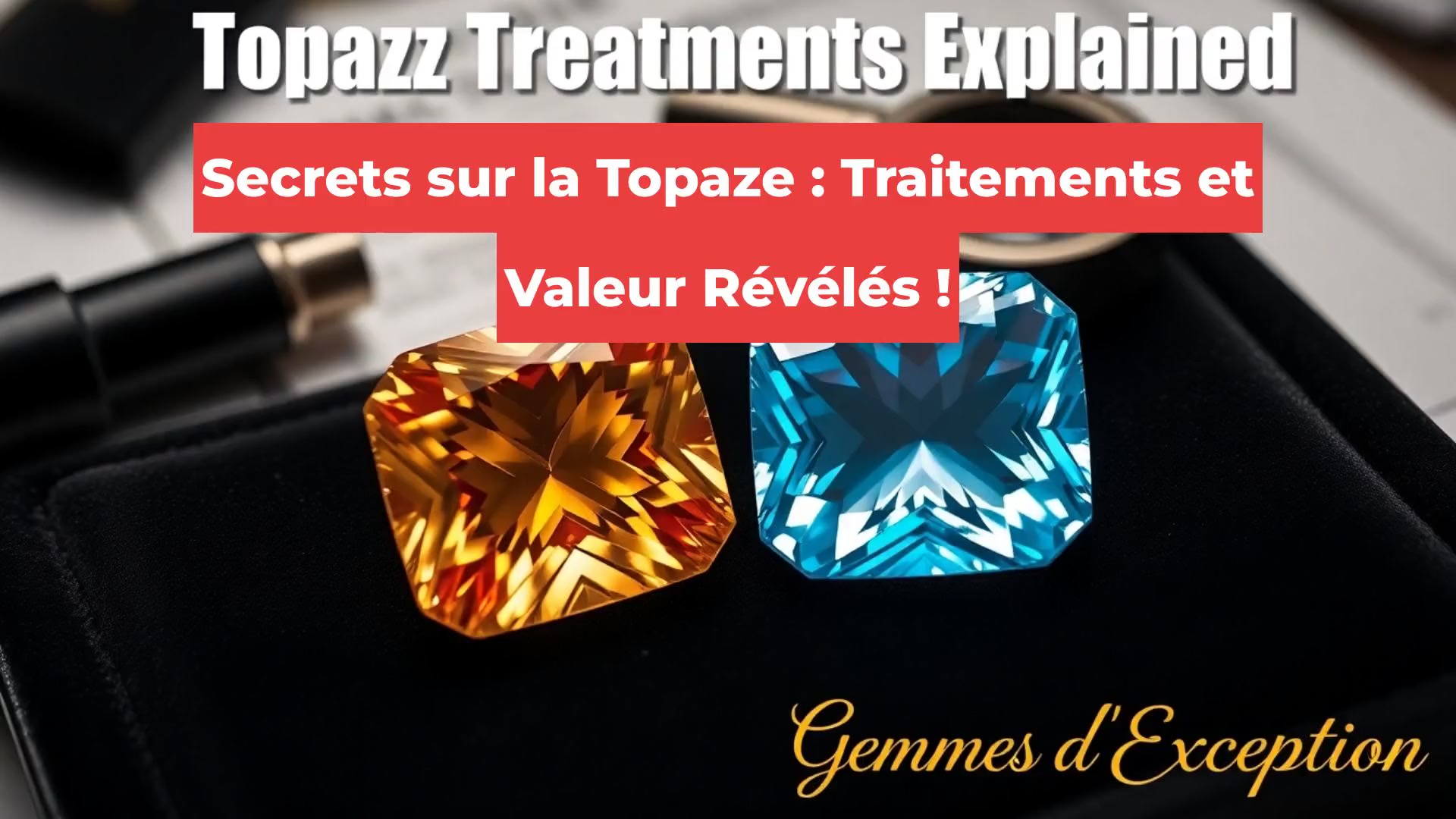 Secrets sur la Topaze : Traitements et Valeur Révélés !