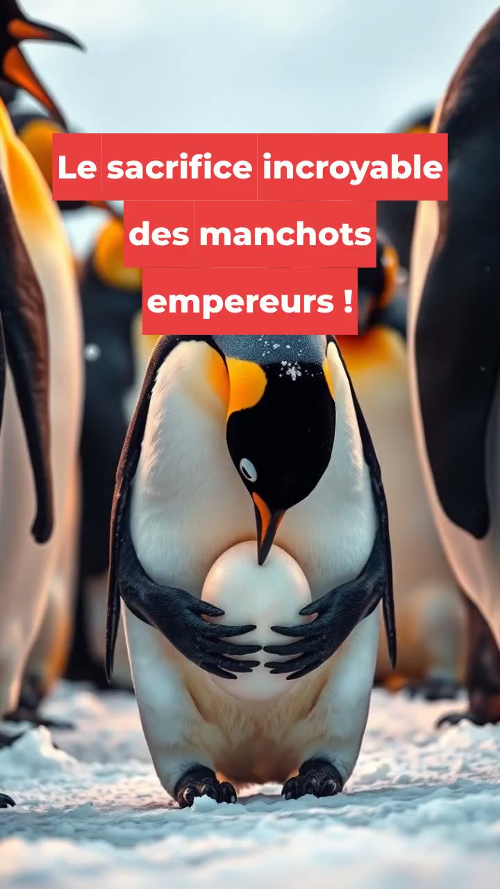 Le sacrifice incroyable des manchots empereurs !
