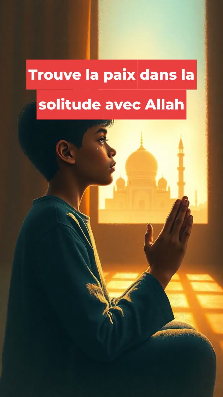Trouve la paix dans la solitude avec Allah