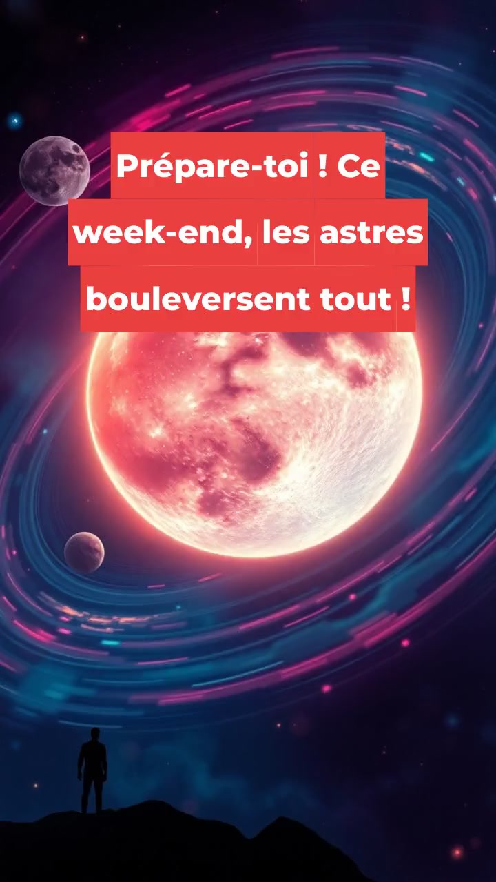 Prépare-toi ! Ce week-end, les astres bouleversent tout !