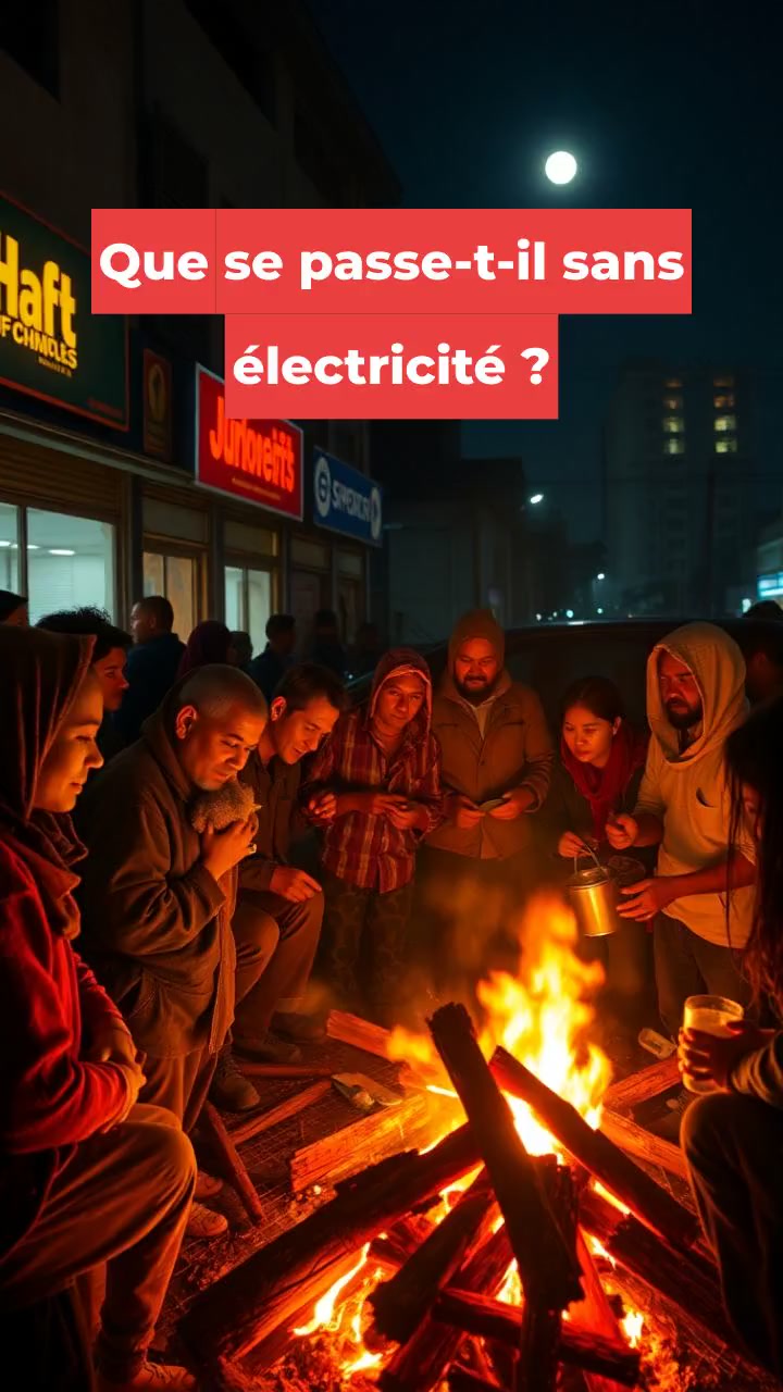 Que se passe-t-il sans électricité ?