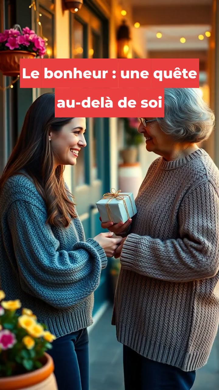 Le bonheur : une quête au-delà de soi