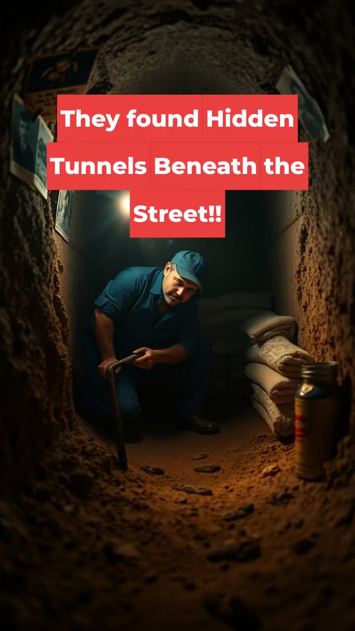 The Hidden Tunnels Beneath the Street: A Chilling Discovery!