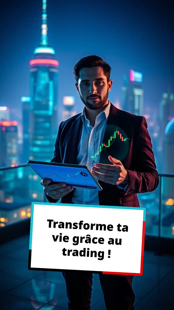 Transforme ta vie grâce au trading !