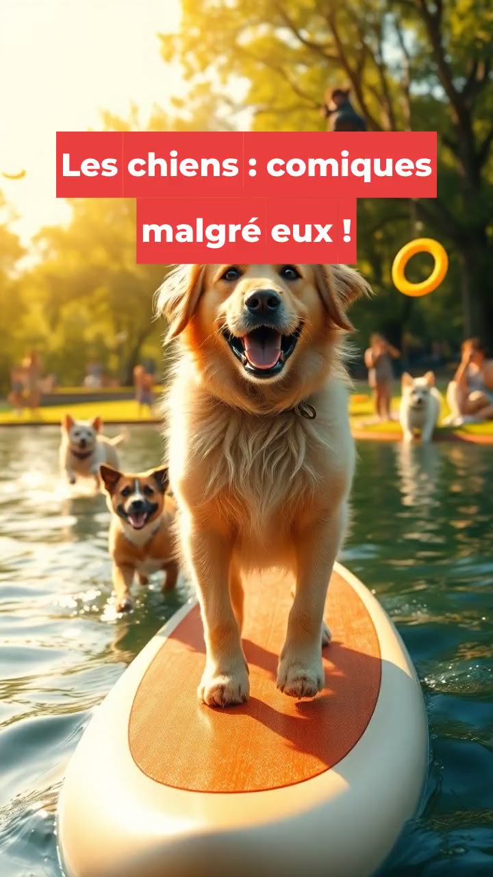 Les chiens : comiques malgré eux !