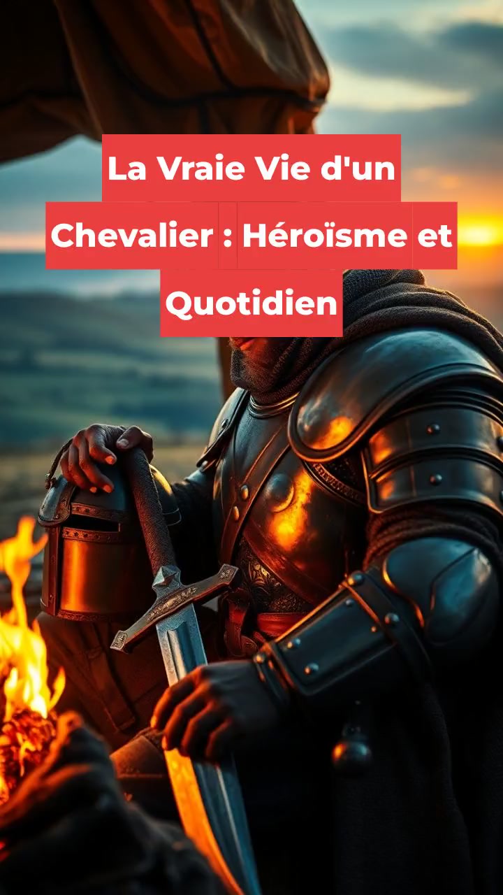 La Vraie Vie d'un Chevalier : Héroïsme et Quotidien