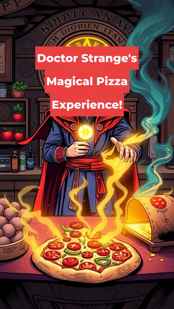 Doctor Strange's Magical Pizza Experience!
