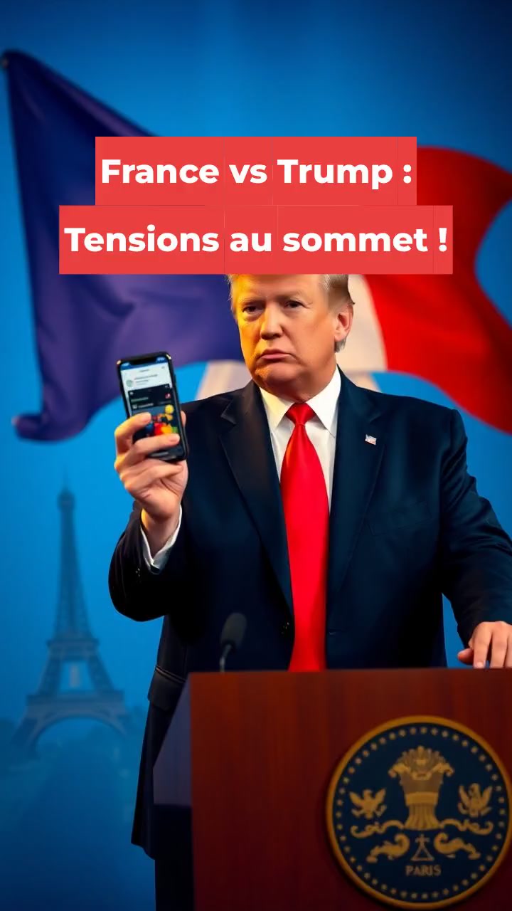 France vs Trump : Tensions au sommet !