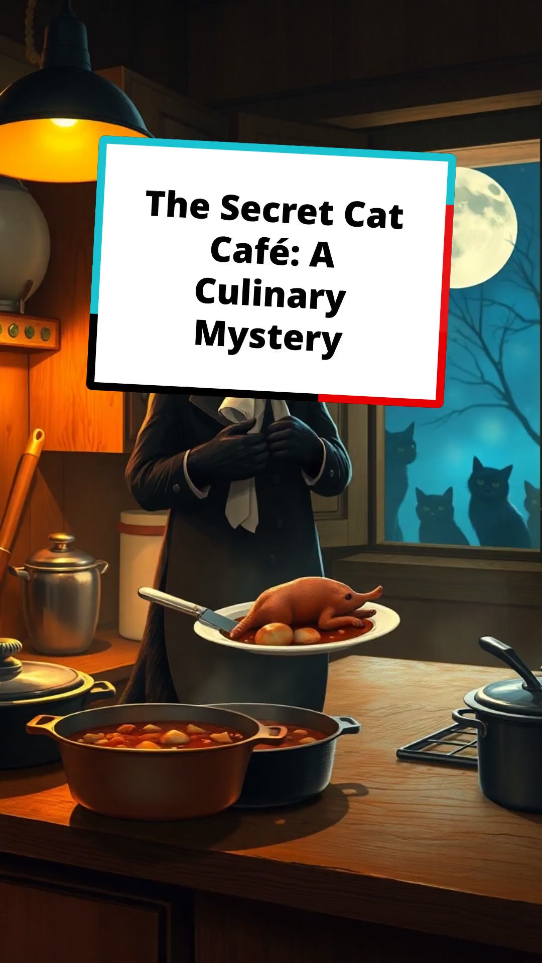 The Secret Cat Café: A Culinary Mystery