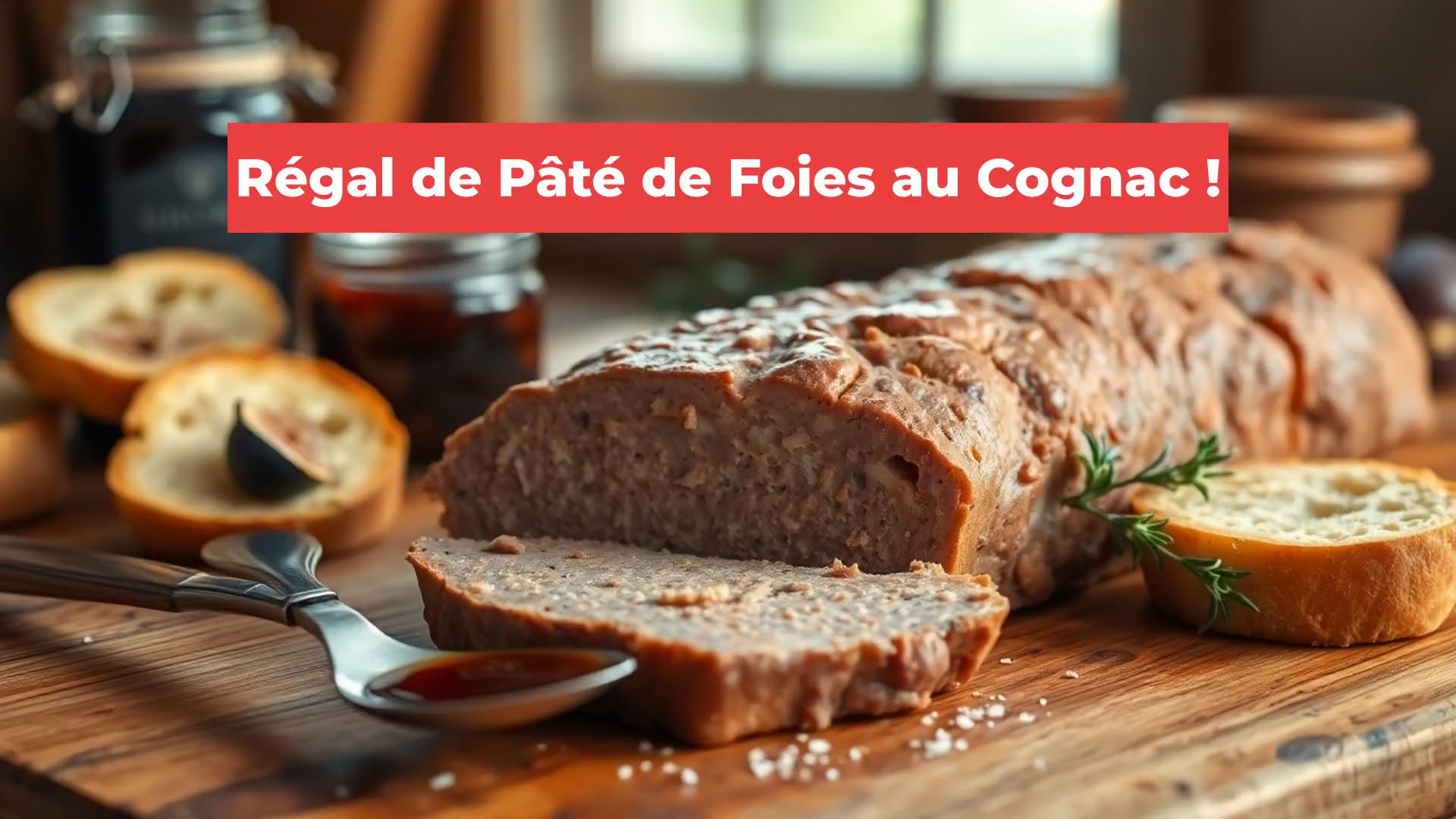 Régal de Pâté de Foies au Cognac !