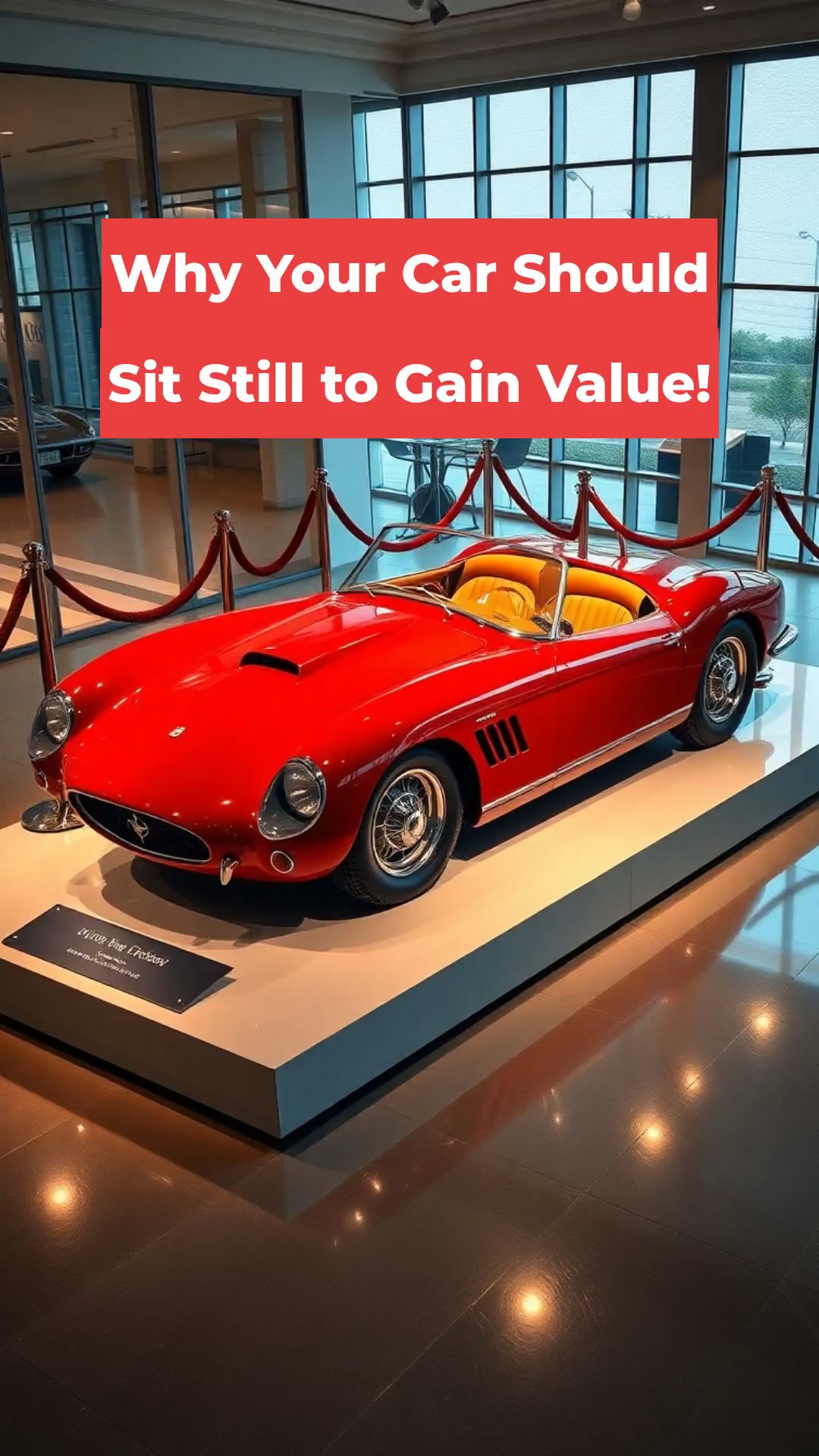 Why Your Car Should Sit Still to Gain Value!