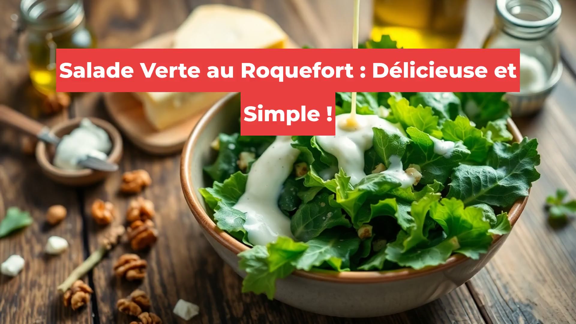 Salade Verte au Roquefort : Délicieuse et Simple !