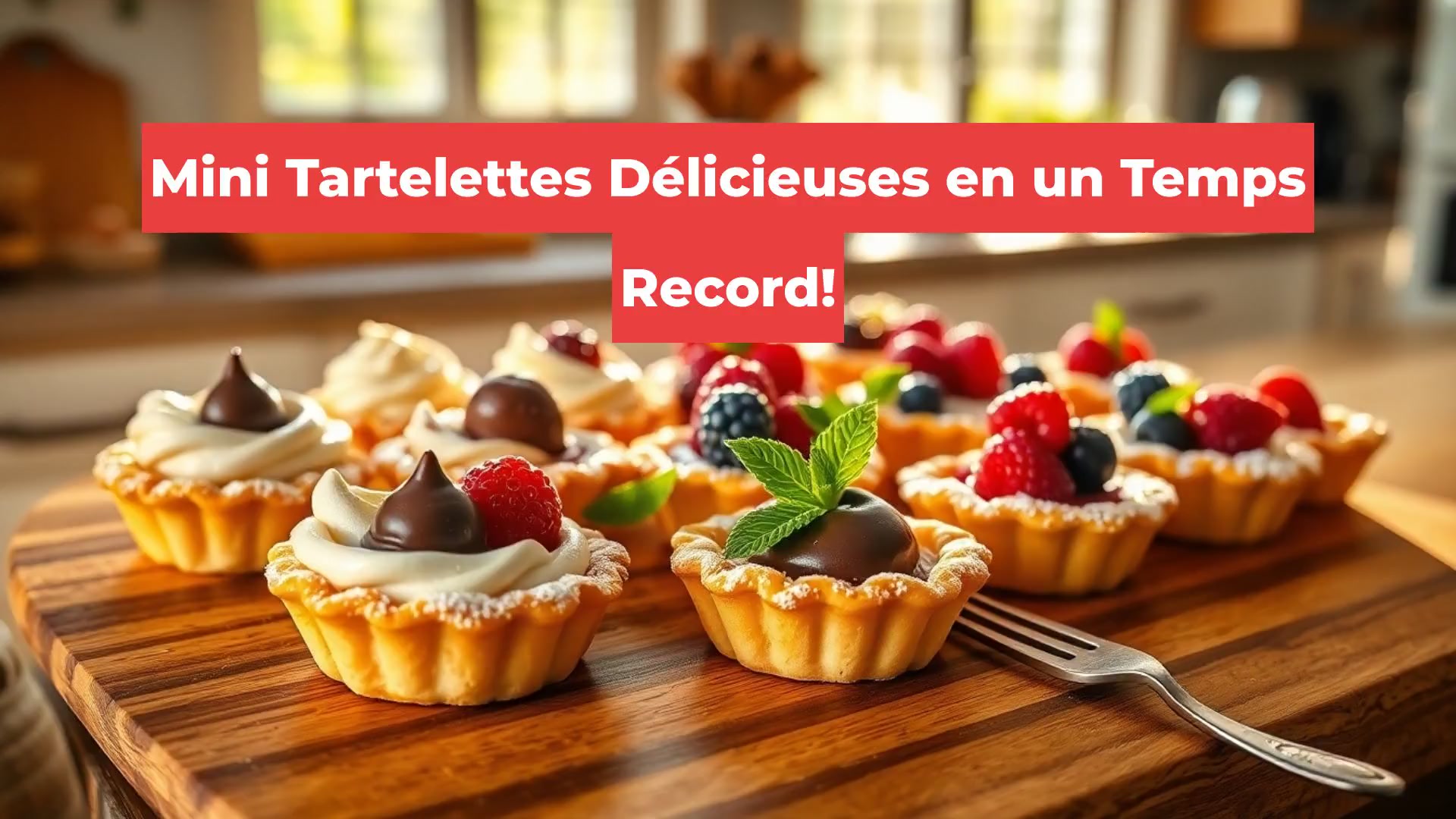 Mini Tartelettes Délicieuses en un Temps Record!