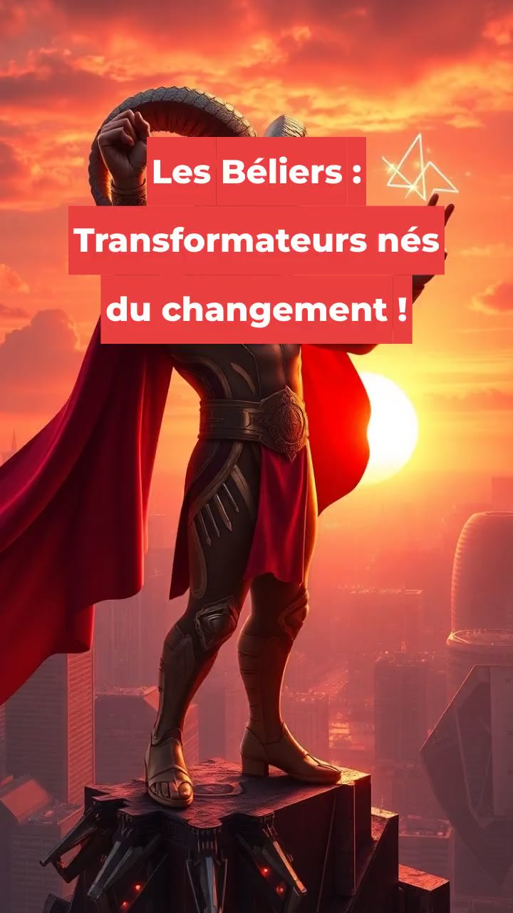 Les Béliers : Transformateurs nés du changement !
