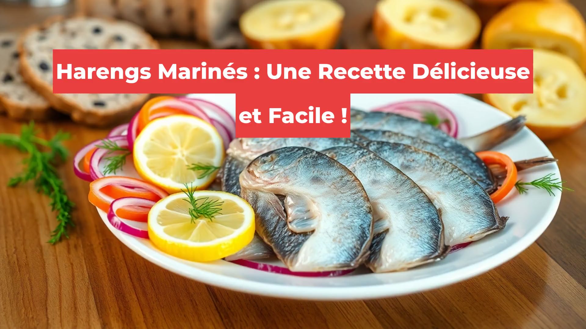 Harengs Marinés : Une Recette Délicieuse et Facile !