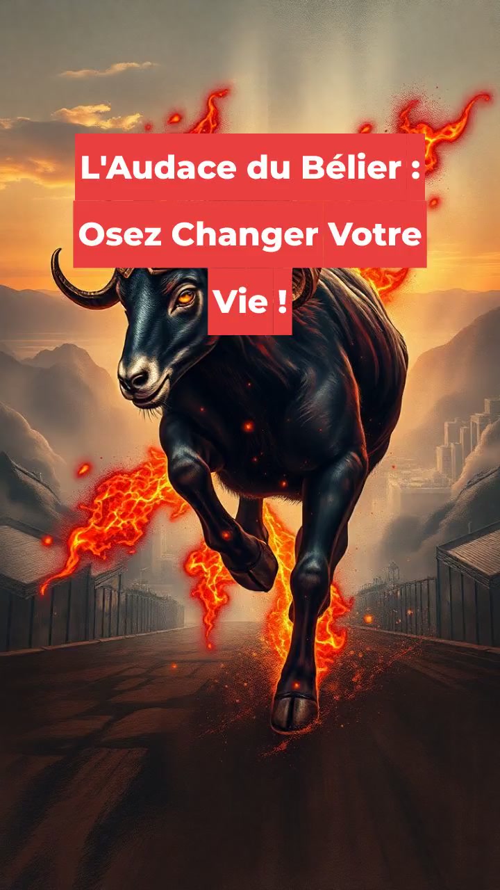 L'Audace du Bélier : Osez Changer Votre Vie !