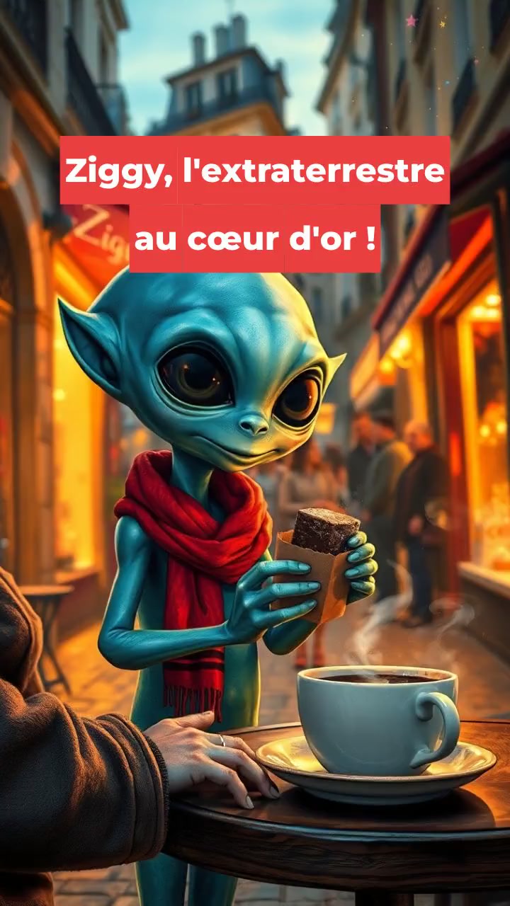 Ziggy, l'extraterrestre au cœur d'or !