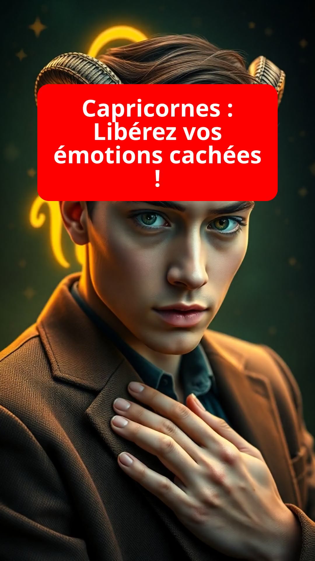 Capricornes : Libérez vos émotions cachées !