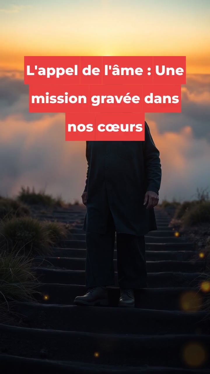 L'appel de l'âme : Une mission gravée dans nos cœurs