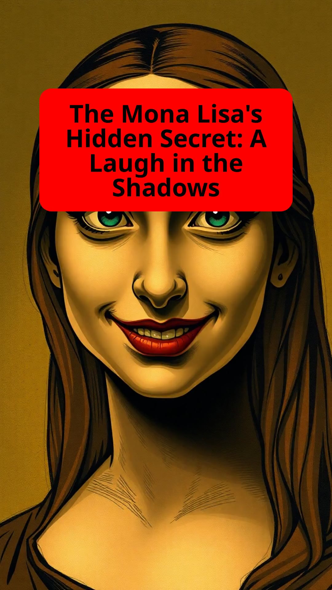 The Mona Lisa's Hidden Secret: A Laugh in the Shadows