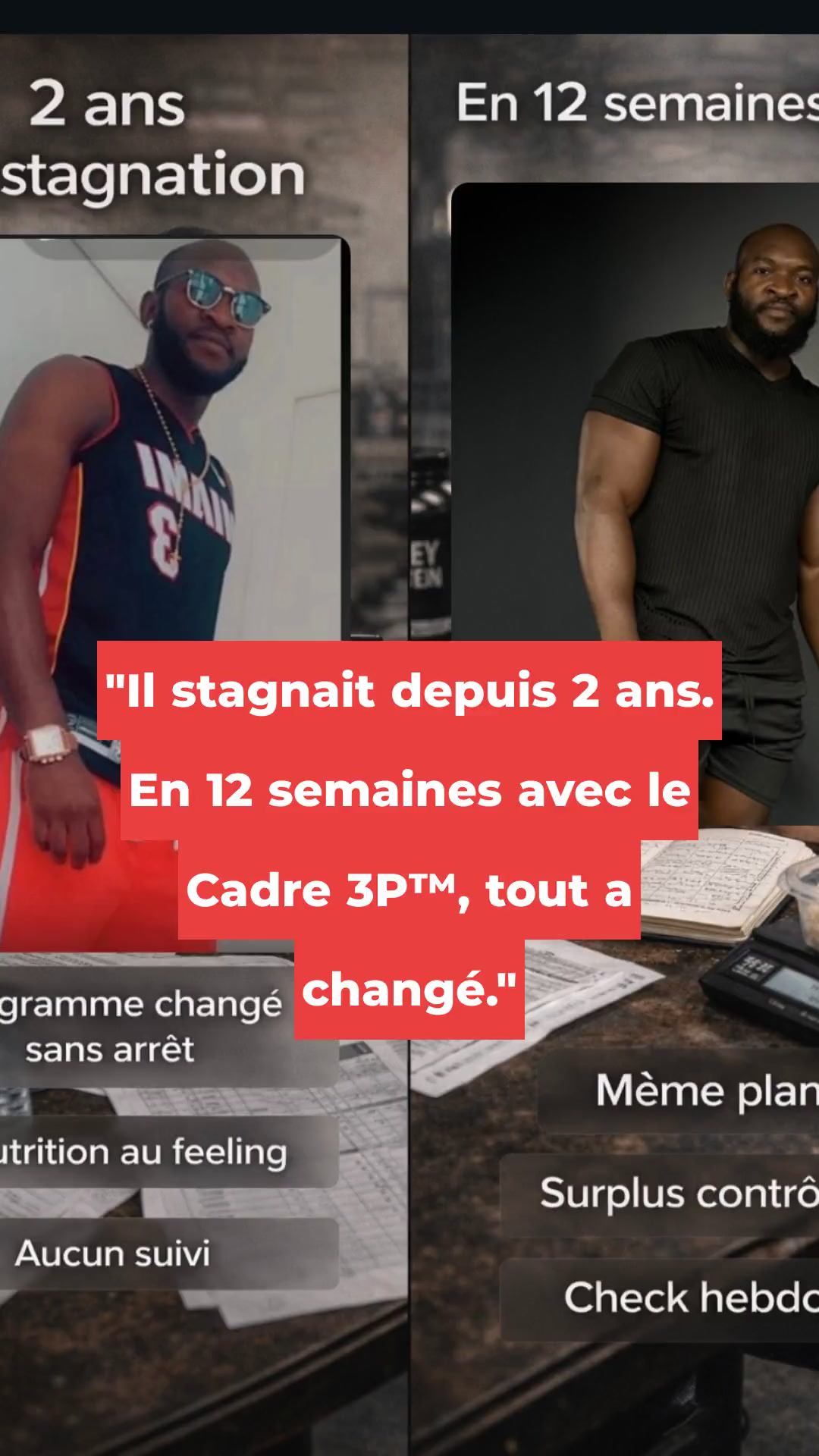 Transformez votre corps avec le cadre 3P !