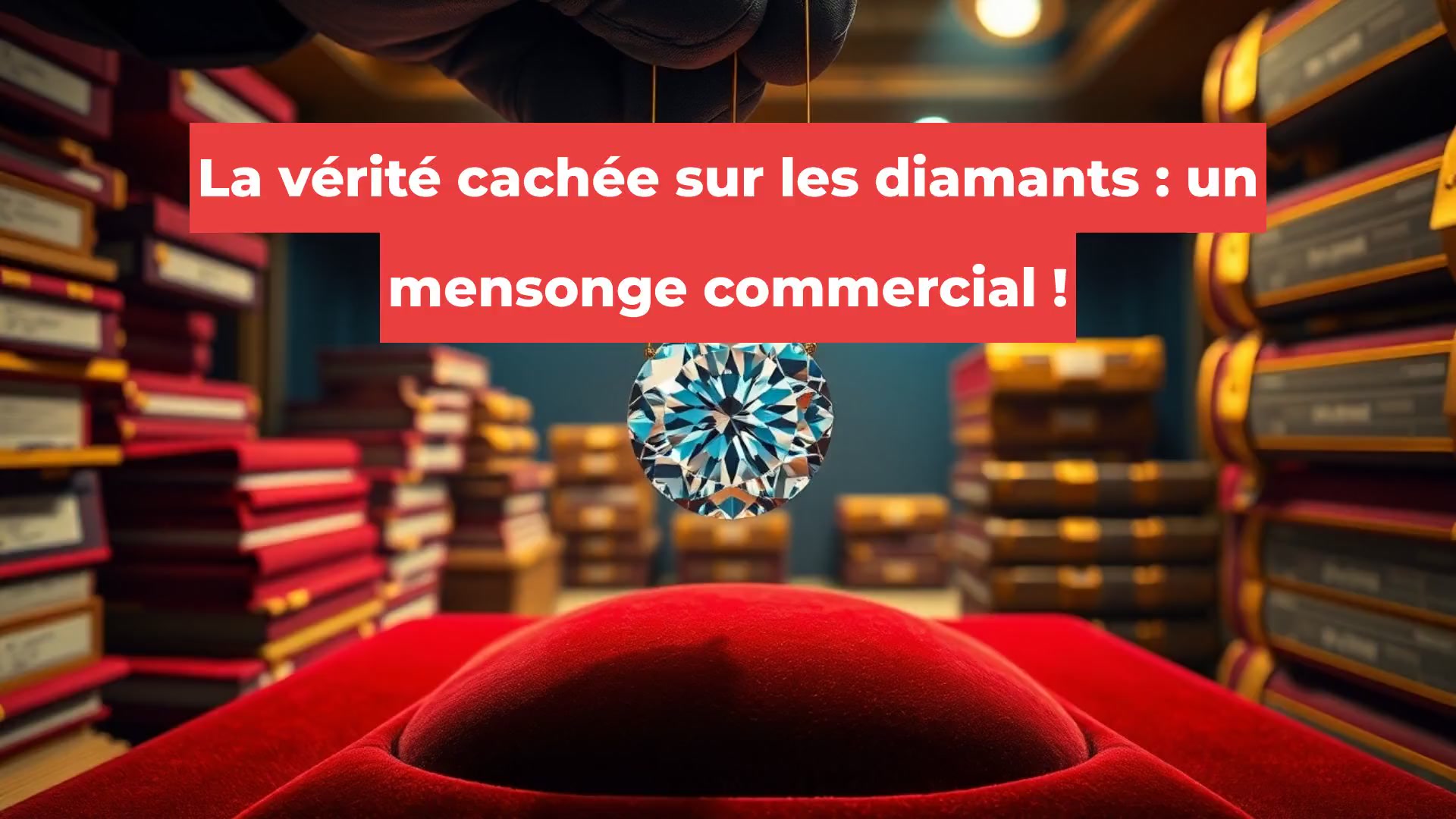 La vérité cachée sur les diamants : un mensonge commercial !