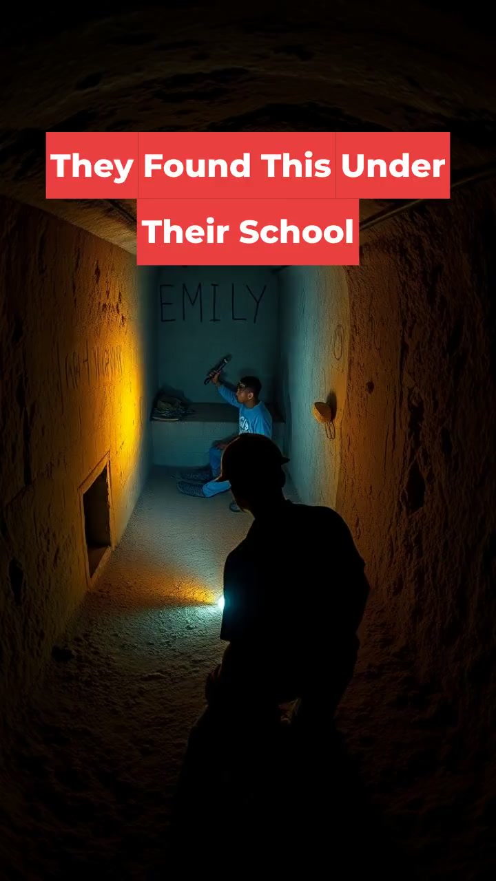 The Chilling Discovery Underneath the School