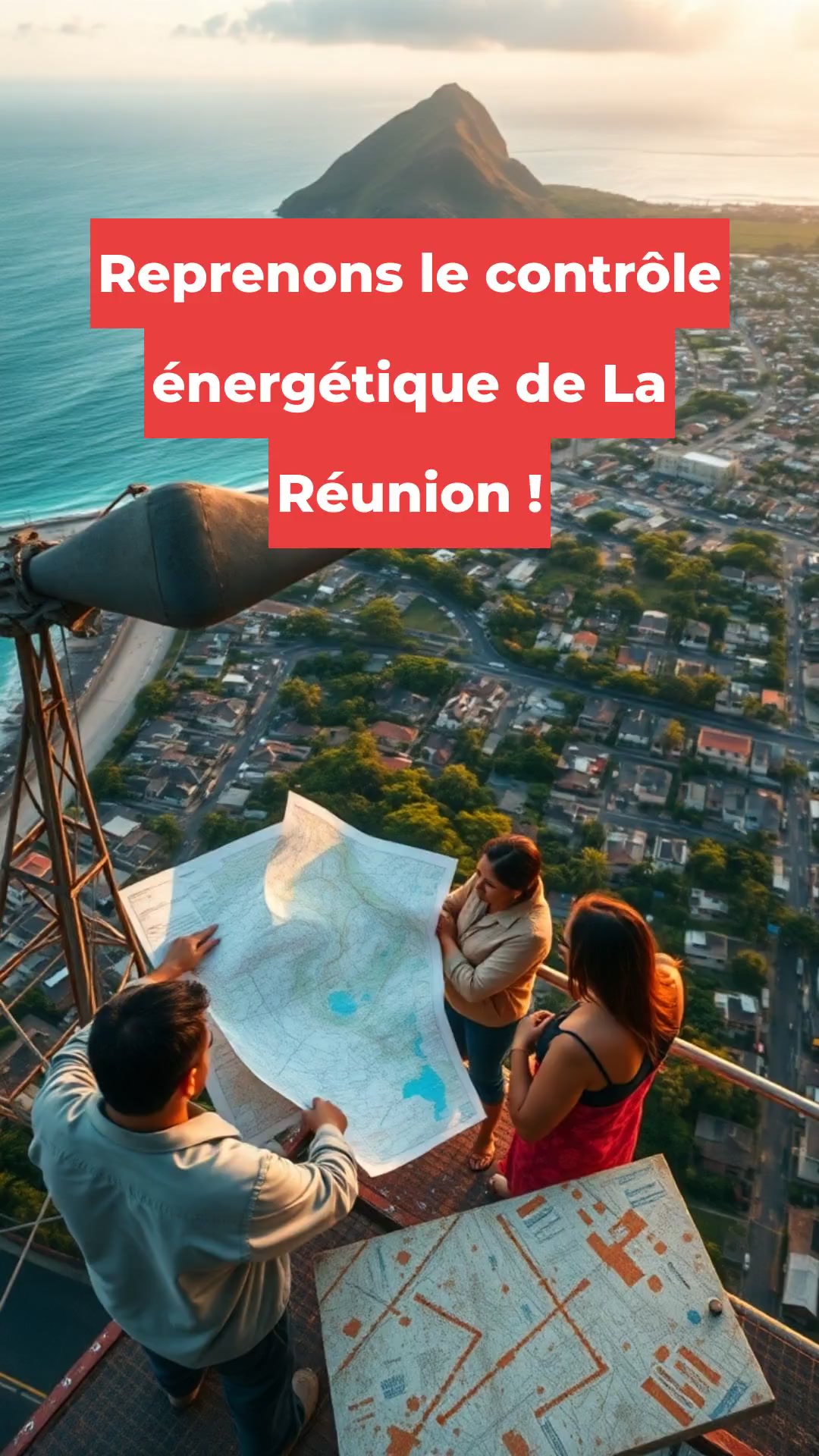 Reprenons le contrôle énergétique de La Réunion !
