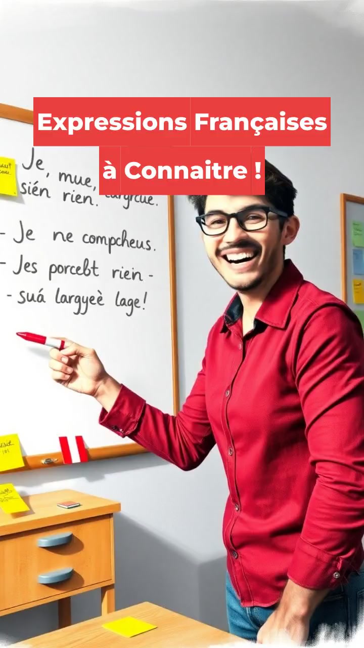 Expressions Françaises à Connaitre !