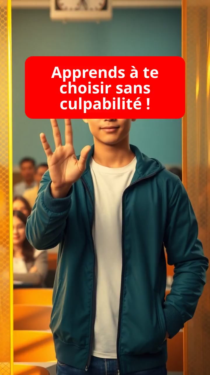 Apprends à te choisir sans culpabilité !