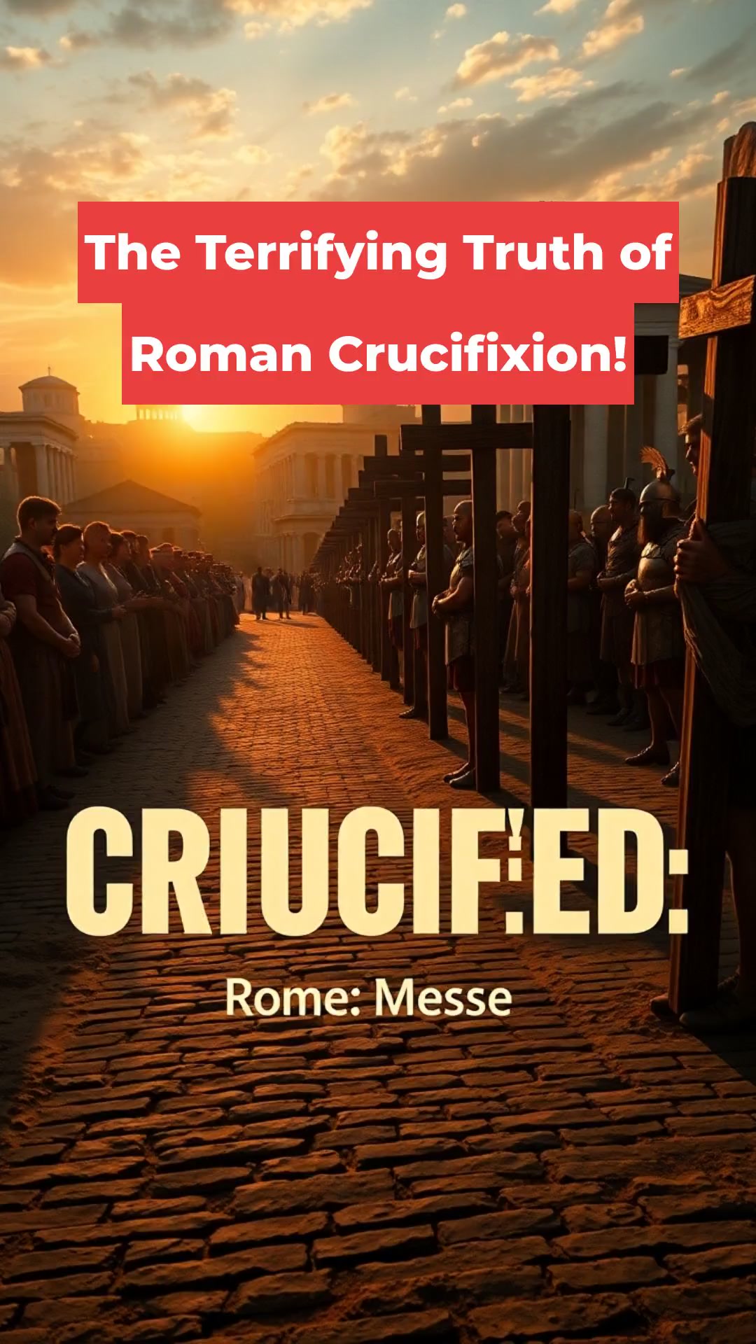 The Terrifying Truth of Roman Crucifixion!