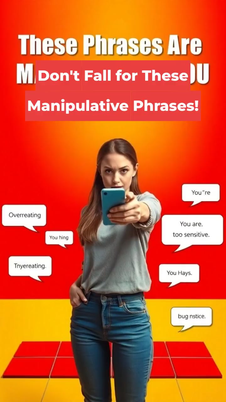 Don't Fall for These Manipulative Phrases!