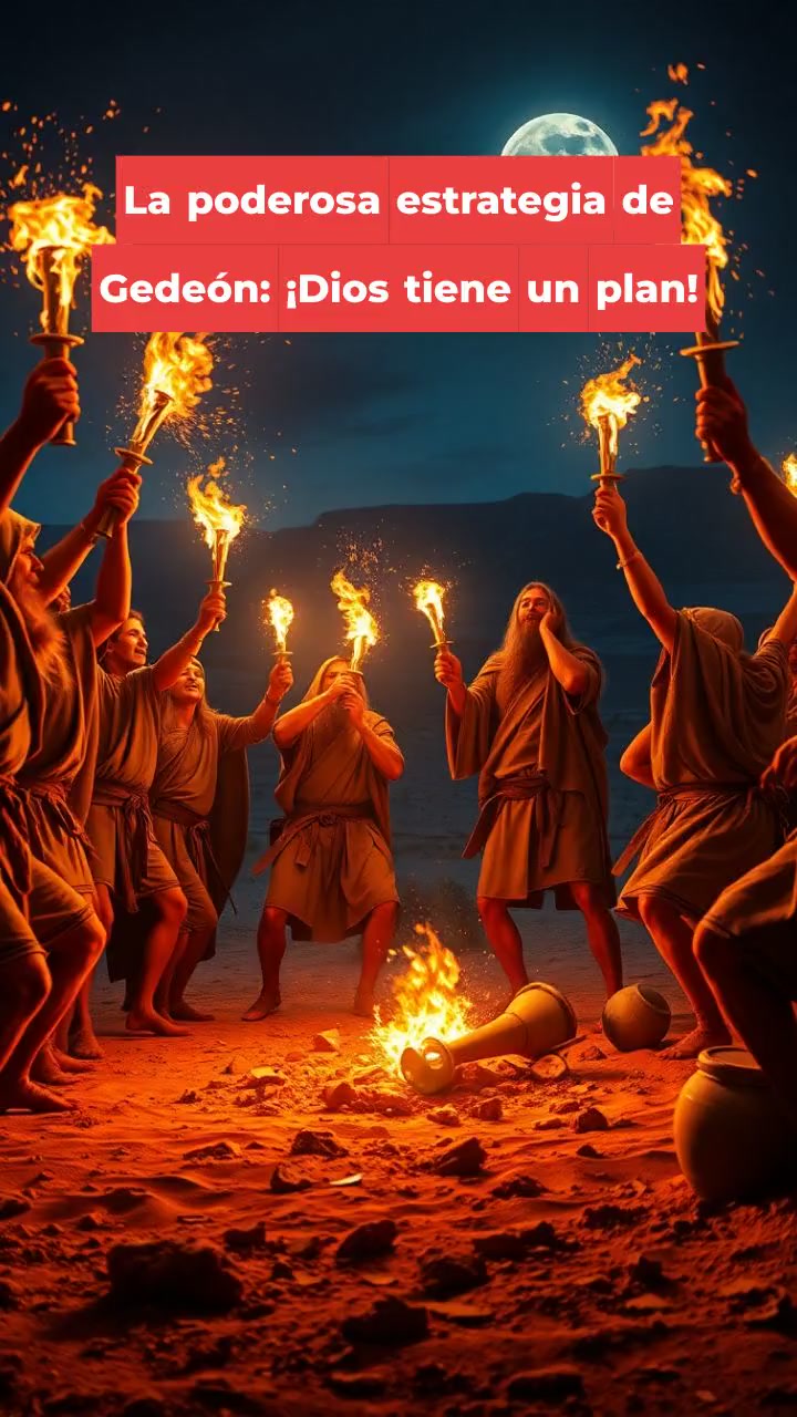 La poderosa estrategia de Gedeón: ¡Dios tiene un plan!