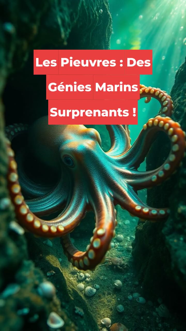 Les Pieuvres : Des Génies Marins Surprenants !
