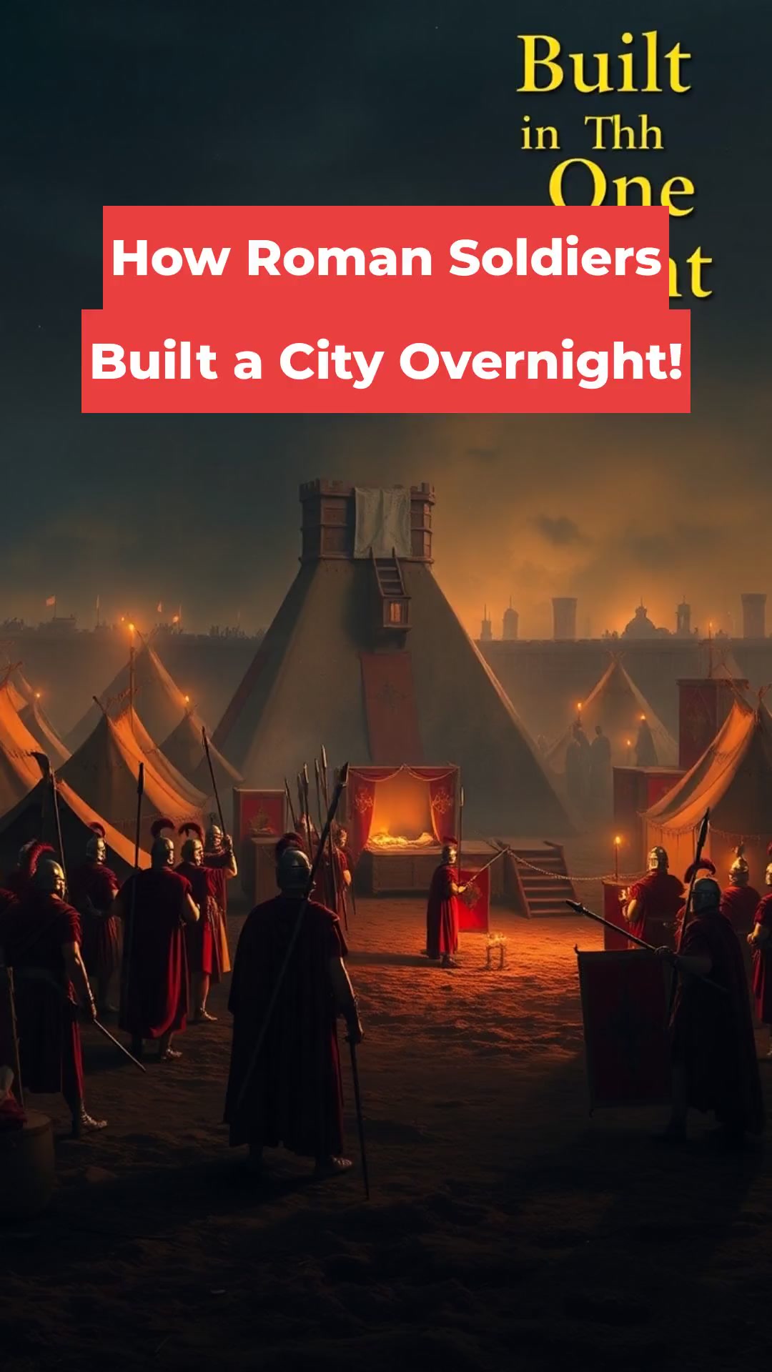 How Roman Soldiers Built a City Overnight!