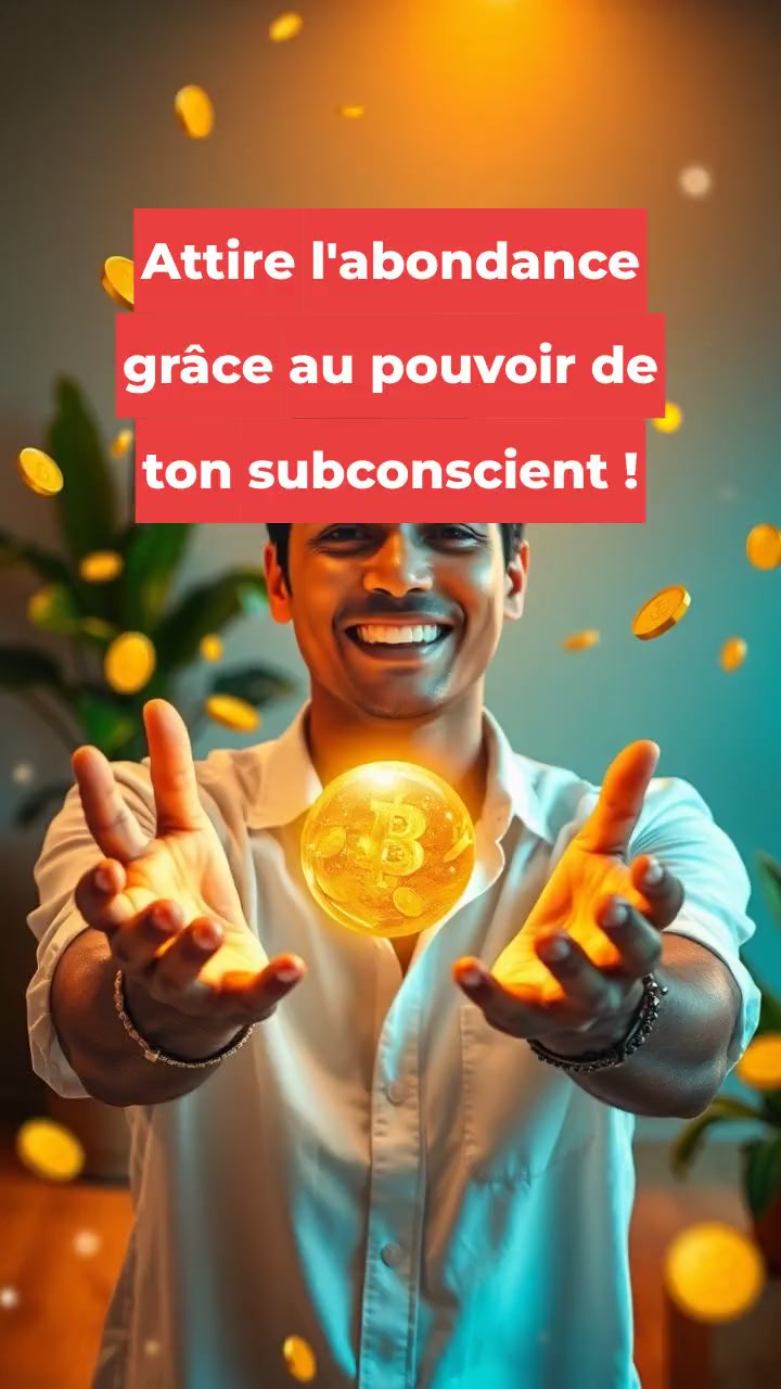 Attire l'abondance grâce au pouvoir de ton subconscient !